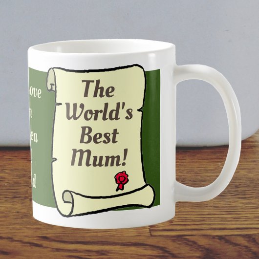 Cadeau voor moeder om te personaliseren. koffiemok