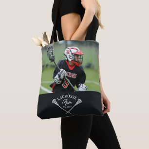 Cadeau voor moeder 'Opgericht' met foto Tote Bag