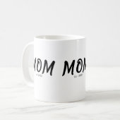 Cadeau voor Moeder Opricht Koffiemok (Voorkant links)