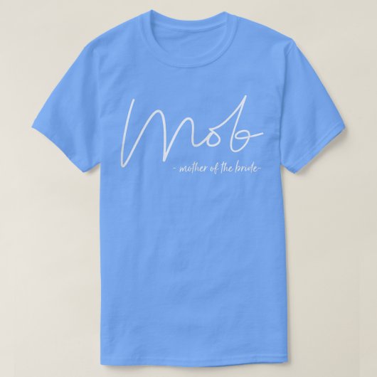 Cadeau voor Moeder van de Bruid van de Bruid voor T-shirt (Design voorkant)