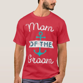 Cadeau voor moeder van de bruidegom Leuk Moeder Ma T-shirt