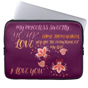 CADEAU VOOR MOEDER, ZUS, DOCHTER, VRIEND, VRIENDIN LAPTOP SLEEVE