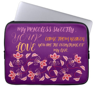 CADEAU VOOR MOEDER, ZUS, DOCHTER, VRIEND, VRIENDIN LAPTOP SLEEVE