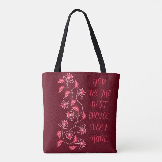 CADEAU VOOR MOEDER, ZUS, DOCHTER, VRIEND, VRIENDIN TOTE BAG (Achterkant)