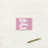 Cadeau voor Moederdag Wife Post-it® Notes (Op bureau)
