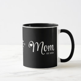 Cadeau voor Moeders met Eenvoudig Script Mok
