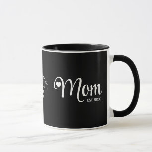 Cadeau voor Moeders met Eenvoudig Script Mok
