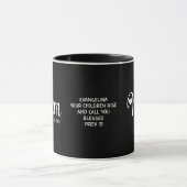 Cadeau voor Moeders met Eenvoudig Script Mok (Midden)