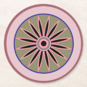 CADEAU VOOR MOM, ZUSTER, DOCHTER, VRIENDIN RONDE KARTONNEN ONDERZETTER (Voorkant)