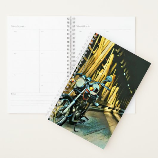 cadeau voor  motorfietsen planner (Display)