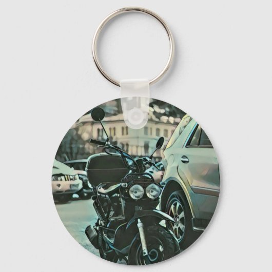 cadeau voor motorfietsen sleutelhanger (Voorkant)