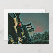 Cadeau voor motorrace liefhebbers briefkaart (Voorkant / Achterkant)