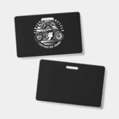 Cadeau voor motorrace voor motorrijder badge (Voor- en achterkant)