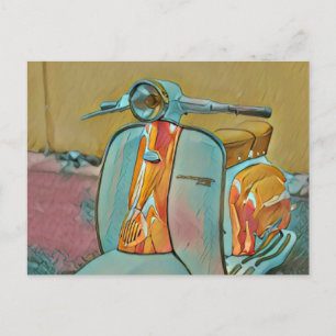Cadeau voor motorrijder briefkaart