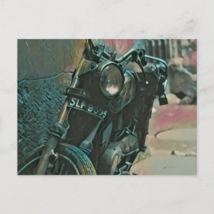 Cadeau voor motorrijders briefkaart