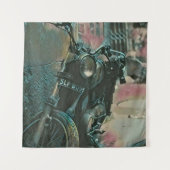 Cadeau voor motorrijders wandkleed (Voorkant)