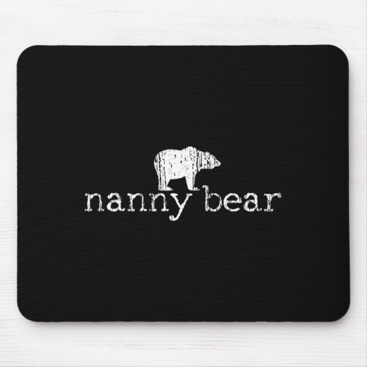 Cadeau voor Nanny Oma Moederdag Muismat (Voorkant)