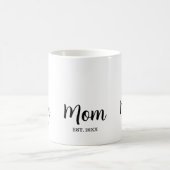 Cadeau voor nieuwe moeder koffiemok (Center)