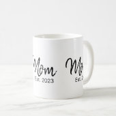 Cadeau voor nieuwe moeder koffiemok (Voorkant rechts)