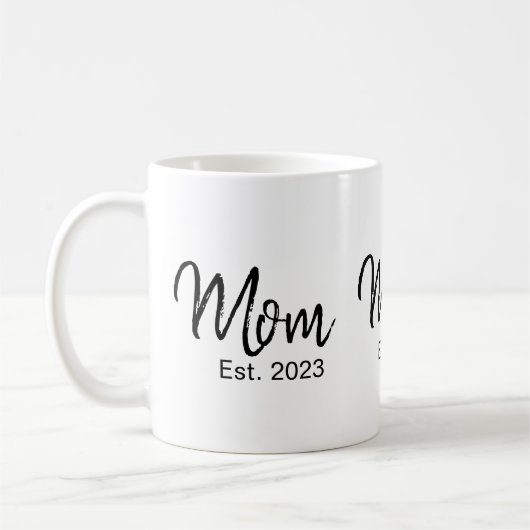 Cadeau voor nieuwe moeder koffiemok (Links)