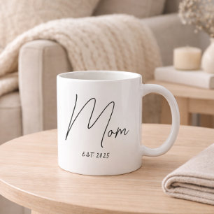 Cadeau voor nieuwe moeder koffiemok