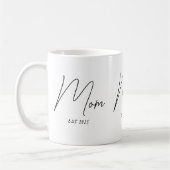 Cadeau voor nieuwe moeder koffiemok (Links)