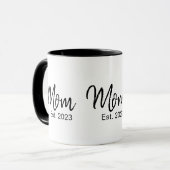 Cadeau voor nieuwe moeder mok (Voorkant links)