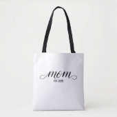 Cadeau voor nieuwe moeder tote bag (Voorkant)