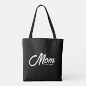 Cadeau voor nieuwe moeder tote bag (Achterkant)