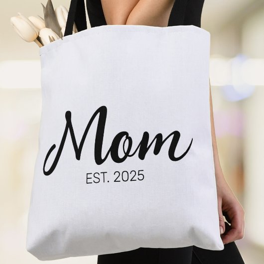 Cadeau voor nieuwe moeder tote bag