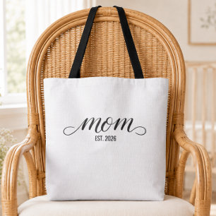 Cadeau voor nieuwe moeder tote bag
