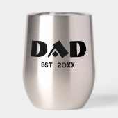 Cadeau voor Nieuwe Vader Vader Gevestigd (Achterkant)