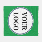 Cadeau voor oma kerst vakantie ADD LOGO Fleece Deken (Voorkant (Horizontaal))