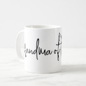 Cadeau voor oma van de bruidegom mok (Voorkant links)