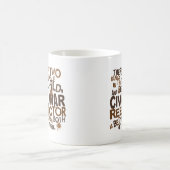 Cadeau voor oorlogsreactor koffiemok (Center)