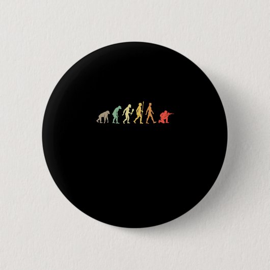 cadeau voor Paintball Evolution Ronde Button 5,7 Cm (Voorkant)