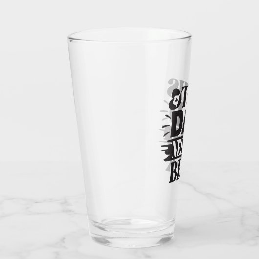 Cadeau voor papa Bierliefhebber Vaderdag Unique Gi Glas (Rechts)