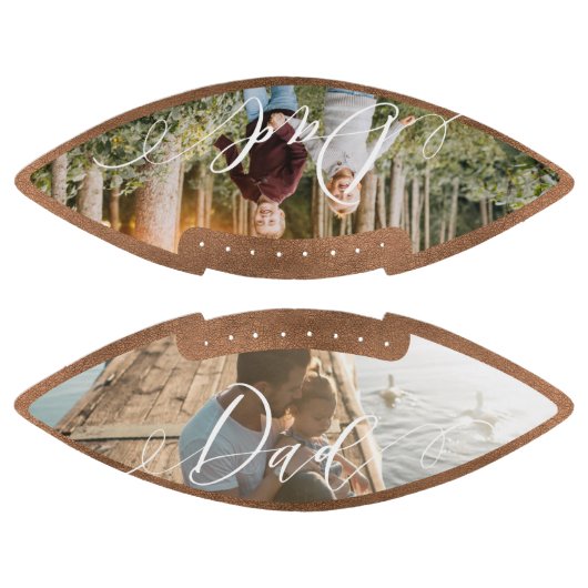 Cadeau voor papa | Classy Script Calligraphy Keepo American Football (Panelen)