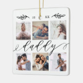 Cadeau voor papa | Familie Keepomwille Foto Collag Keramisch Ornament (Links)