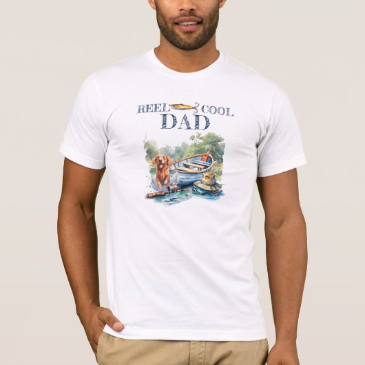Cadeau voor papa Gevist Verjaardag T-shirt (Voorkant)