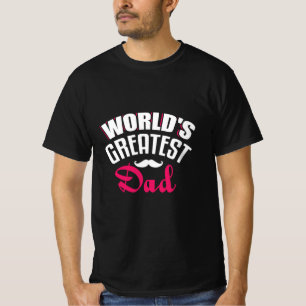 Cadeau voor papa - geweldige vader t-shirt