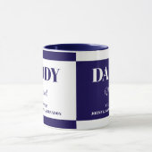 Cadeau voor Papa met namen  Mok (Midden)