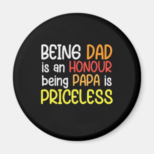 Cadeau voor papa Omdat papa papa is Magneet