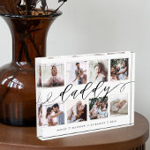 Cadeau voor papa | Vaderdag Fotocollage Fotoblokken