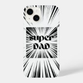 Cadeau voor papa, Verjaardagscadeau vader, Super p iPhone Hoesje (Achterkant)