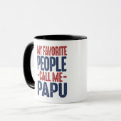 Cadeau voor Papu Mok (Voorkant links)