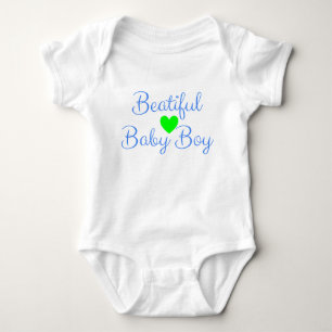 Cadeau voor pasgeboren babyjongen - Mooi Romper