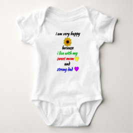 Cadeau voor pasgeboren babyjongen of meisje - Fami Romper