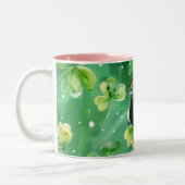 Cadeau voor Patrick's Day Tweekleurige Koffiemok (Links)