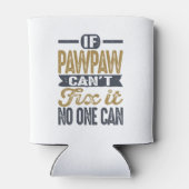 Cadeau voor Paw Paw Blikjeskoeler (Achterkant)